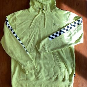 Vans fleece Hoodie! Fluorescent yellow.